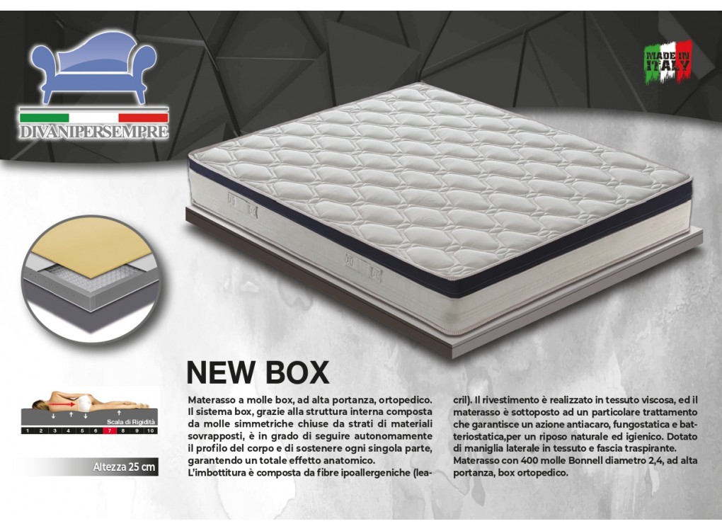 NEW BOX Singolo 80x190